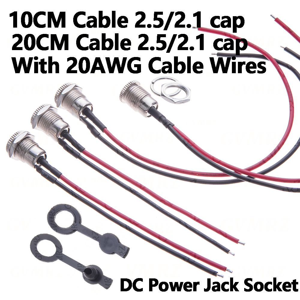Wire Connector Cap - 1 пара разъемов питания постоянного тока