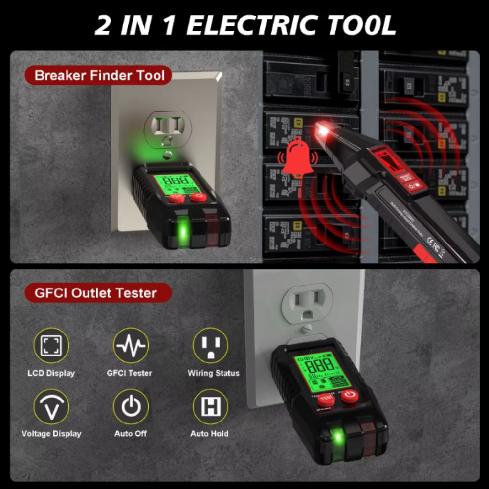 Портативный тестер автоматичес – обзор и цена Circuit Breaker Finder